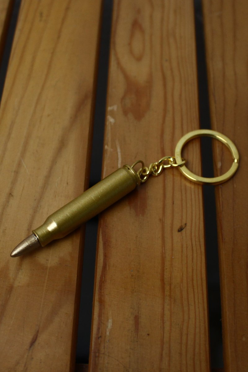 2x Bullet Key charm 5.56, cool keyring for him, 3D Printed