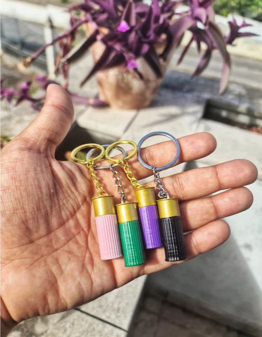 How mini shotgun shell keychains