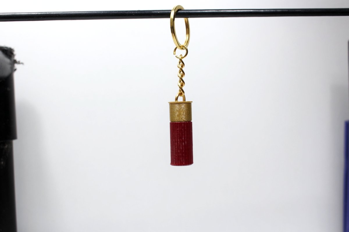 Set of Two - Shotgun Shell Mini Keychain , 3D Printed Keychain