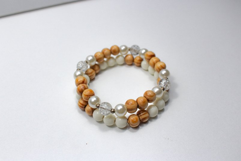"Diamonds & Pearl" Soothing Bracelet, Stylish Bracelet, Healing Gemstone,For Gift, Handmade Men Women Bracelet