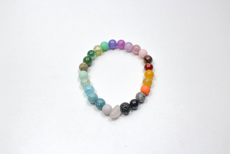 Playful Chakra Bracelet - Natural Gemstone Jewelry Bracelet, Stylish Bracelet, Healing Gemstone,For Gift, Handmade Men Women Bracelet