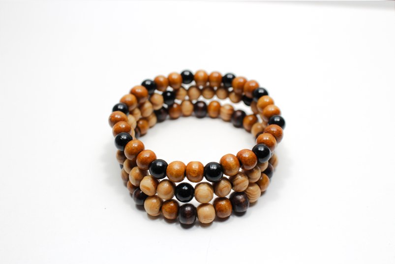 "The Woodlands"  Wood Jewelry Bracelet, Handmade Men Women Bracelet
