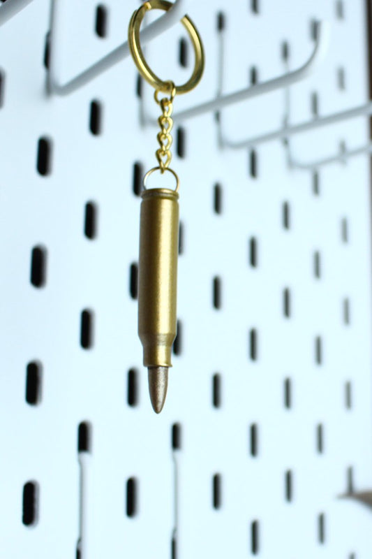 2x Bullet Key charm 5.56, cool keyring for him, 3D Printed